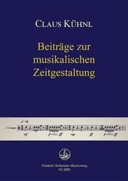 Cover von Beiträge zur musikalischen Zeitgestaltung