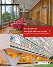 Cover von Ost West Ost. Karl-Marx-Allee und Interbau 1957