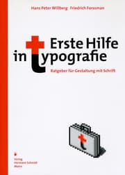 Cover von Erste Hilfe in Typografie