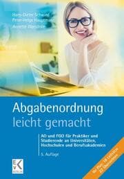 Cover von Abgabenordnung - leicht gemacht