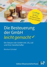 Cover von Die Besteuerung der GmbH - leicht gemacht