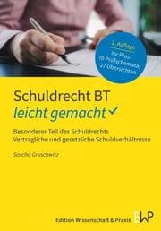 Cover von Schuldrecht BT - leicht gemacht