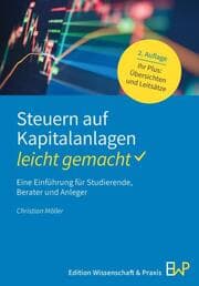 Cover von Steuern auf Kapitalanlagen - leicht gemacht