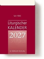Cover von Liturgischer Kalender 2027