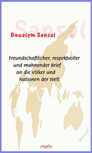 Cover von Freundschaftlicher, respektvoller und mahnender Brief an die Völker und Nationen der Welt
