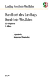 Cover von Handbuch des Landtags Nordrhein-Westfalen