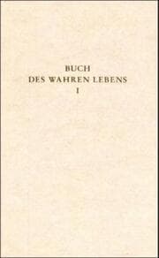 Cover von Das Buch des wahren Lebens I