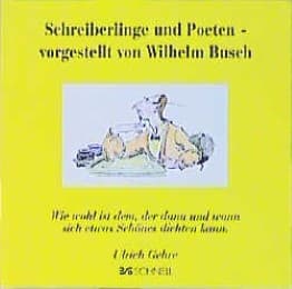 Cover von Schreiberlinge und Poeten - vorgestellt von Wilhelm Busch