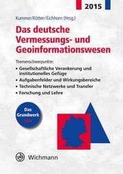 Cover von Das deutsche Vermessungs- und Geoinformationswesen 2015