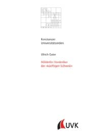 Cover von Hölderlin: Vordenker der 'künftigen Schweiz'