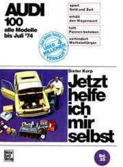 Cover von Audi 100 LS / GL / Coupé bis 7/1974