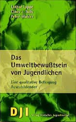 Cover von Das Umweltbewußtsein von Jugendlichen