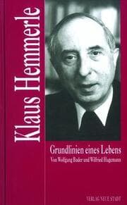 Cover von Klaus Hemmerle