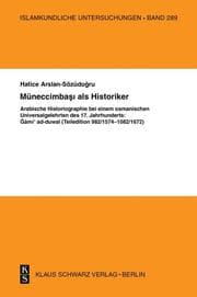 Cover von Müneccimbasi als Historiker