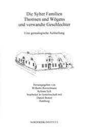Cover von Die Sylter Familien Thomsen und Wögens und verwandte Geschlechter