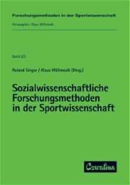 Cover von Sozialwissenschaftliche Forschungsmethoden in der Sportwissenschaft