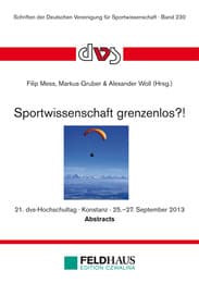 Cover von Sportwissenschaft grenzenlos?!
