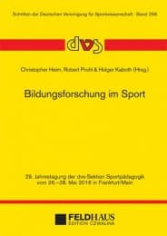 Cover von Bildungsforschung im Sport