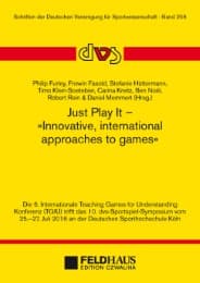 Cover von Just Play It - Innovative, international approaches to games