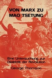 Cover von Von Marx zu Mao Tsetung