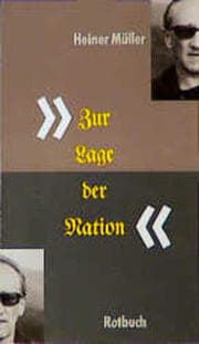 Cover von 'Zur Lage der Nation'