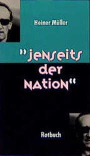 Cover von 'Jenseits der Nation'