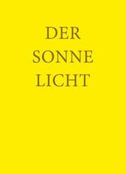 Cover von Der Sonne Licht
