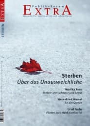Cover von Sterben - Über das Unausweichliche