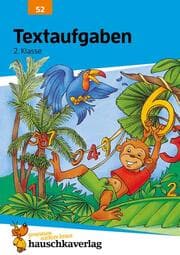 Cover von Mathe 2. Klasse Übungsheft - Textaufgaben