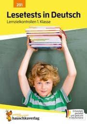 Cover von Übungsheft mit Lesetests in Deutsch 1. Klasse