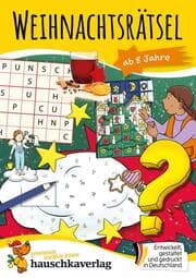Cover von Weihnachtsrätsel - Rätselblock ab 8 Jahre