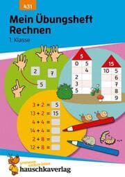 Cover von Mein Übungsheft Rechnen lernen 1. Klasse