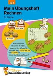 Cover von Mein Übungsheft Rechnen 4. Klasse
