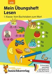 Cover von Mein Übungsheft Lesen 1. Klasse: Vom Buchstaben zum Wort