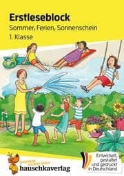 Cover von Erstleseblock - Sommer, Ferien, Sonnenschein, A5-Block