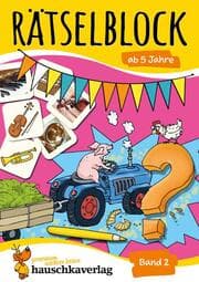 Cover von Rätselblock ab 5 Jahre - Band 2