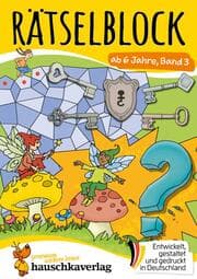 Cover von Rätselblock ab 6 Jahre - Band 3
