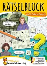 Cover von Rätselblock ab 12 Jahre 1