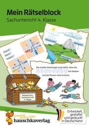 Cover von Mein Rätselblock Sachunterricht 4. Klasse