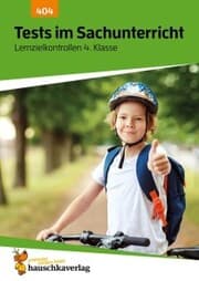 Cover von Übungsheft mit Tests im Sachunterricht 4. Klasse