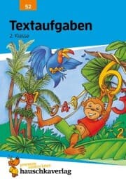 Cover von Mathe 2. Klasse Übungsheft - Textaufgaben