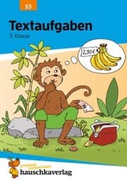 Cover von Mathe 3. Klasse Übungsheft - Textaufgaben