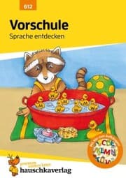 Cover von Vorschule Übungsheft ab 5 Jahre für Junge und Mädchen - Sprache entdecken
