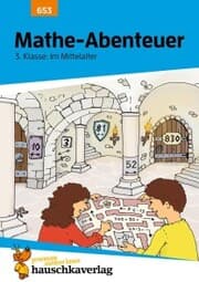 Cover von Übungsheft 3. Klasse - Mathe-Abenteuer im Mittelalter