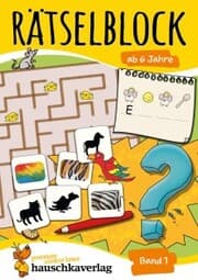 Cover von Rätselblock ab 6 Jahre - Band 1