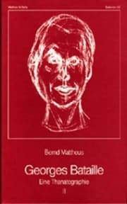 Cover von Georges Bataille. Eine Thanatographie II