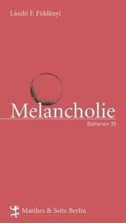 Cover von Melancholie