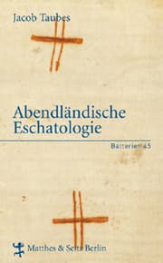 Cover von Abendländische Eschatologie