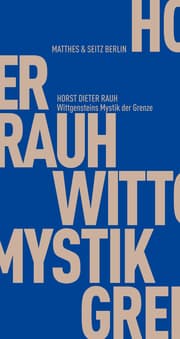 Cover von Wittgensteins Mystik der Grenze