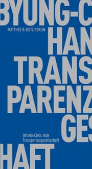 Cover von Transparenzgesellschaft